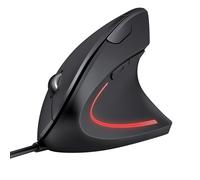 TECKNET Mouse Verticale Cablato, 6400 DPI Mouse Ergonomico con Filo, Protezione