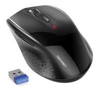 TECKNET Mouse Wireless, 4800DPI Mouse Senza Fili Ergonomico, 2,4 GHz USB Mouse Silenzioso, Durata Batteria Di 30 Mesi, 6 Pulsanti, Compatibile con PC, Mac, Laptop