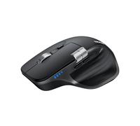 TECKNET Mouse Wireless Bluetooth ad Alte Prestazioni (BT5.3/5.0+2.4G), Rotella di Scorrimento Orizzontale, Scorrimento Rapido, 4800 DPI Mouse Ergonomico Ricaricabile per PC/Tablet/MacOS/Windows, Nero