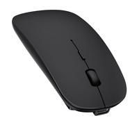 TECKNET Mouse Wireless Bluetooth, Mouse Senza Fili con DPI Regolabile 4800/3200/2400/1600/1200/800, Mouse RF 2.4G con Ricevitore USB, Mouse Portatile Mini da 4 Tasti Compatibile con Laptop, nero