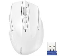 TECKNET Mouse Wireless Pro 2.4G Mouse Senza Fili Ergonomico 4000 DPI con