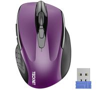TECKNET PRO Mouse Senza Fili 2600 DPI Mouse Wireless Ergonomico 2,4G Mouse