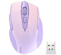 TECKNET PRO Mouse Senza Fili 4000 DPI Mouse Wireless Ergonomico 2,4G Mouse