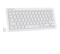 TECKNET Specifiche Spagnole, QWERTY Mini Tastiera e Mouse Wireless
