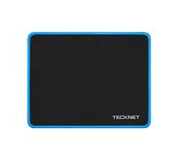 TECKNET Tappetino Mouse, 270x210x3mm Gaming Mouse Pad, Superficie di Tessuto Impermeabile, Tracciamento Fluido e Preciso, Tappetini Mouse per Computer PC Laptop, Base in Gomma Antiscivolo