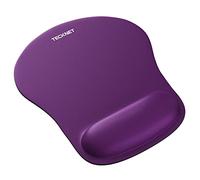 TECKNET Tappetino Mouse con Poggiapolsi, Ergonomico Gaming Mouse Pad | Lavabile, Tocco Morbido Memory Foam, Tappetini Mouse Supporto per Tutti i Mouse, Ufficio, Base di Gomma Antiscivolo