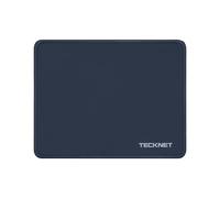 TECKNET Tappetino per mouse 280 x 210 mm, tappetino da gioco con gomma impermeabile e antiscivolo, per PC, lavoro, giochi, studio, laptop, computer, casa, blu scuro