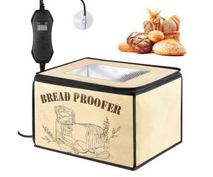 TECKZOON Camera di Lievitazione per Pane con Temperatura Regolabile, Riscaldatore e Timer per Impasti di Pane a Lievitazione Naturale, Panificazione Artigianale e Yogurt