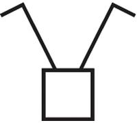 Tecla doble para interruptores/reguladores, series berker S.1/ B.3/ B.7 de hager, blanco polar, brillo