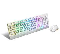 TECLADO (ALEMAN) + RATON MSI VIGOR GK30 COMBO WHITE DE S11-04DE305-CLA