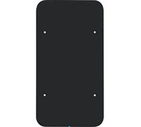 Teclado berker Touch Sensor confort 2 fases, serie berker R.1 de hager, negro
