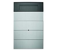 Teclado con termostato y display, 4 fases, berker B.IQ de hager, aluminio