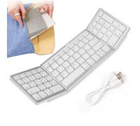 Teclado portátil: teclado de restablecimiento plegable del Panel táctil