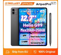 Teclast ArtPad Pro 12.7" Display UHD 2.2K, Max. 20GB RAM, 256GB ROM, Helio G99, 10000mAh, 30W, Tablet Android 15, LTE Globale
