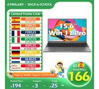 Teclast F16Pro Laptop 15,6 pollici, tastiera retroilluminata, per Intel N95, 16Gb Ram 512Gb Rom, 1920X1200 Fhd Ips, compatibile con Mini-Hdmi Ram da 16 Gb