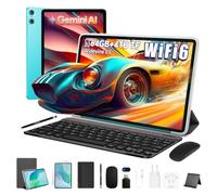 TECLAST P33 Tablet 10" 2GHz Android15 64GB+4TB WiFi6 BT5.4 con 10 Accessori