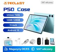 Teclast P50 Custodia Tablet Display da 11 pollici Android 15 1280x800 Unisoc T606 Octa-Core CPU 12GB RAM 128GB ROM 7000mAh Batteria 8MP + 5MP P50 Case