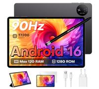 TECLAST P50T Android 16 Tablet 11 Pollici con custodi penna, 128GB+5TB TF, 90Hz Display, 2GHz Octa Core, Gemini AI, 2.4G+5G WiFi, 13MP+5MP Camera/Widevine L1/7000mAh/GPS/BT5/OTG-2026