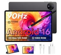 TECLAST P50T Android 16 Tablet 11 Pollici Gemini AI, 90Hz Display, 2GHz Octa Core, 2.4G+5G WiFi, 12GB RAM 128GB (5TB TF), 7000mAh, Widevine L1, 13MP, GPS/BT5/OTG, Tablet con custodi penna