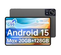 TECLAST T60Pro 2K Tablet 12 Pollici 2.2GHz Helio G99 Octa-Core Gaming Tablet Android 15, Dual SIM 4G LTE+5G WiFi/18W ricarica rapida/4 Altoparlanti/Widevine L1/13MP/BT5.2/GPS/20GB RAM+128GB ROM/TF 5TB