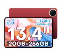 TECLAST T65 PLUS Tablet 13.4 Pollici 120Hz Display, 2.2GHz Helio G99 Octa-Core Gaming Tablet Android 15, 20GB RAM+256GB ROM(TF 8TB), Doppio SIM 4G LTE+5G WiFi, 10000mAh/18W, Widevine L1/13MP/BT5.2/GPS