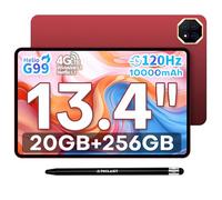 TECLAST T65PLUS Helio G99 Tablet 13.4 Pollici, 2.2GHz Octa-Core 120Hz Tablet Android 15, 20GB RAM+256GB ROM(TF 8TB), Doppio SIM 4G LTE + 5G WiFi, 10000mAh/18W, Widevine L1/GPS/8MP+13MP/BT5.2/OTG, 2026