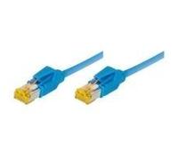 Tecline 0,3 m Cat6a RJ-45 - RJ-45 - RJ-45 - Maschio/Maschio - Oro - 10/100/1000Base-T(X) - Cat6a (722003B)