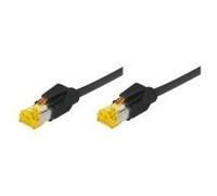 Tecline 0,3 m Cat6a RJ-45 - RJ-45 - RJ-45 - Maschio/Maschio - Oro - 10/100/1000Base-T(X) - Cat6a (722003S)