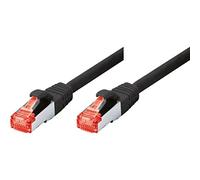 Tecline 71503S - Cavo Ethernet categoria 6 con Antipiega Stretto (3 m), Colore: Nero