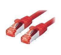Tecline 71510R - Cavo Ethernet categoria 6 con antipiega stretto (100 m), colore: Rosso