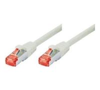 Tecline Frhlich Walter - Cavo patch - RJ-45 (M) - RJ-45 (M) - 15 m - Cavo SSTP - CAT 6 - senza alogeni - grigio (71515)