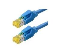 Tecline S/FTP Cat6A - 0.5m - RJ-45 - RJ-45 - Maschio/Maschio - Cat6a - S/FTP (S-STP) - Blu (78000B)