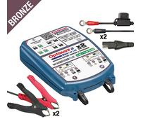 Caricabatterie per moto Tecmate Optimate 2 duo 2-banks Bleu TU