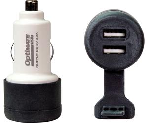 Tecmate OptiMate Auto/Dual-USB, caricabatterie male
