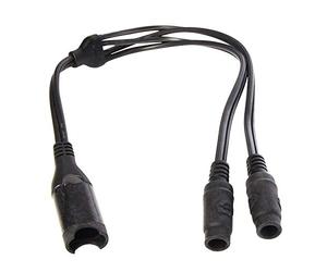 TecMate Optimate Cable O-35, Splitter a Y, da Ingresso SAE a Due uscite Prese CC