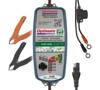Tecmate OptiMate Lithium 4s 6A, TM391, 10-step 12.8V 6A Lithium Expert - Caricabatterie e manutenzione per risparmio batteria, colore: Blu/Verde