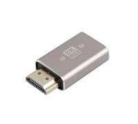 Tecmojo Adattatore HDMI 8K Ultra HD da maschio a femmina, connettore di prolunga HDMI, design compatto, Plug and Play, confezione da 2