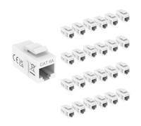 Tecmojo Keystone - Accoppiatore Cat6A UTP (confezione da 25)