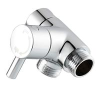 Tecmolog Deviatore Doccia 3 Vie Ottone G1/2 Braccio Doccia Deviatore Per Doccetta e Soffione Fisso