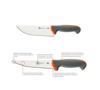 TECNA SANELLI COLTELLO AFFETTARE LAMA CM 25 PROFESSIONALE ZBA8661 HORECA 2025