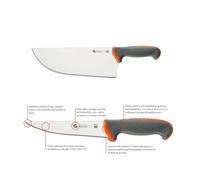 TECNA SANELLI COLTELLO COLPO LAMA CM 28 PROFESSIONALE ZBA8669 HORECA 2025