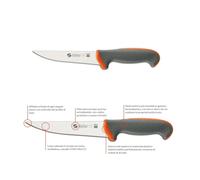 TECNA SANELLI COLTELLO DISOSSARE RETTO LAMA CM 16 PROF ZBA8646 HORECA 2025