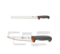 TECNA SANELLI COLTELLO PANE PANETTIERE LAMA 32 PROFESSIONALE ZBA8628 HORECA 2025