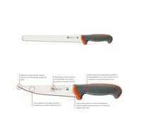 TECNA SANELLI COLTELLO PANETTIERE LAMA CM 28 PROFESSIONALE ZBA8677 HORECA 2025