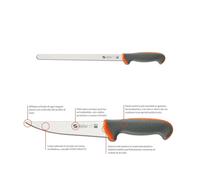 TECNA SANELLI COLTELLO PROSCIUTTO STRETTO LAMA 28 PROF ZBA8616 HORECA 2023