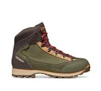 Tecnica Makalu 85 GTX MS Scarponi da Trekking Uomo, Verde Scuro/Rosso