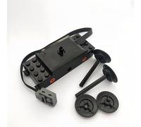 Tecnica treno Power Functions motore per treno, tecnica treno, telecomando, kit motore, funzioni di alimentazione, mattoncini compatibili con Lego 88002