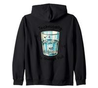 Tecnicamente è Sempre Uno Scherzo scientifico Completo Felpa con Cappuccio