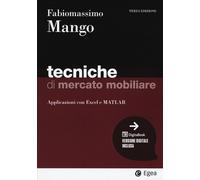 TECNICHE DI MERCATO MOBILIARE. MODELLI E APPLICAZIONI CON EXCEL - 2024 - EGEA