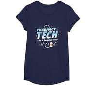 Tecnici di Farmacia: Come Un Dottore ma più Fresco Maglietta, Ragazze, Navy, L